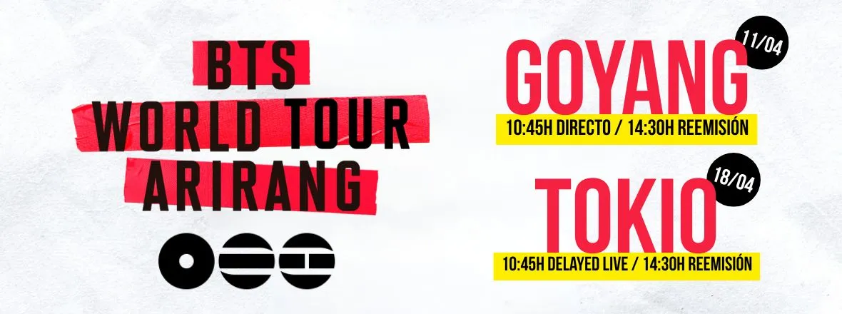 BTS ARIRANG CANARIAS